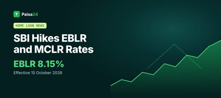 SBI hikes EBLR to 8.15 percent from 15 October 2026